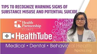 Tips to recognize warning signs of substance misuse and potential suicide.