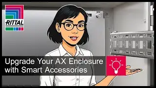 The AX wall-mounted enclosure: Tailored accessories make all the difference