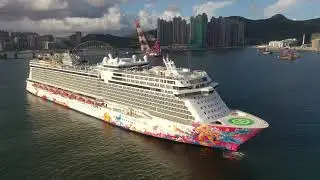 20210707 Genting Dream in Junk Bay