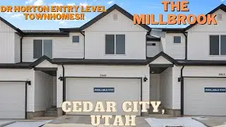 DR Horton | Old Sorrel Town Homes | The Millbrook | 2,187 SF | 3 Bedrooms | Cedar City, Utah