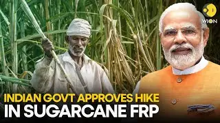 Indian government approves hike in sugarcane procurement prices amid farmers' protest | WION