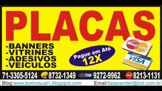 CONFEC&Ccedil;&Atilde;O PLACAS DE SINALIZA&Ccedil;&Atilde;O CONDOM&Iacute;NIO SALVADOR
