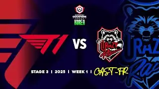 T1 vs Crazy Raccoon: XXL Poster in Korea - OWCS KOREA Cast fr