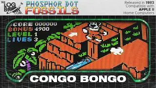 Phosphor Dot Fossils: Congo Bongo (Apple II, 1983)