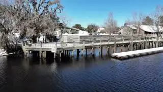 Conway, SC River Walk (Snow Storm)