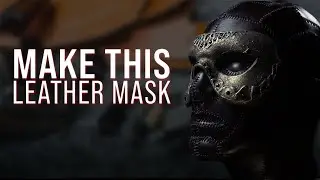 Tutorial per realizzare una maschera in pelle | Modello stampabile gratuito fino ad Halloween