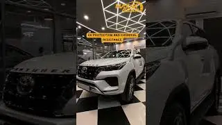 Fortuner wrapped in 9H Ceramic Coating