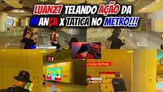 LUANZ7 TELANDO A&Ccedil;&Atilde;O MAIS F&Aacute;CIL DA FRAN&Ccedil;A NO METRO - FRAN&Ccedil;A X TATICA!!!