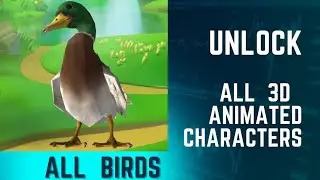 No copyright free Birds animated characters