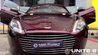 Aston Martin Car Coating Done By Unite S Team. #UniteSCarCare #AstonMartin