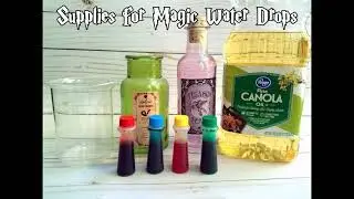 Magic Water Drops and Dancing Water Drops Experiments