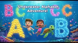 Underwater Alphabet Adventure | Fun ABC Learning Song for Kids | Animagic Studio