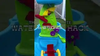 Viral Water Table & Water Pump Hack #watertable #viralhacks #toddlermom