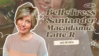 WIG REVIEW - BelleTress Santander in Macadamia Latte-R! Perfect summer shorty only $149!!