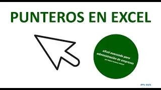 Los punteros del ratón en Excel