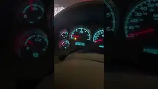 Temperature gauge on Chevy Tahoe reading very high. #chevy #truck #automobile