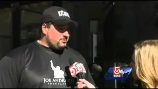 Joe Andruzzi: We're here to finish what we started