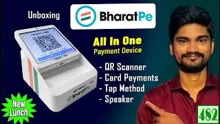 Bharatpe All In One Payments Device In Telugu