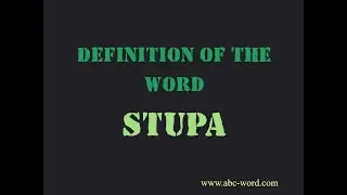 Definition of the word 