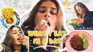 What I eat in a day | Daily Vlog | Aesthetic Eating | Indian Vegetarian Meals | Cozy Vibes