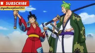 ONE PIECE Momen Lucu Luffy Bertarung Dengan Pedang Nidai Kitetsu. 🤣