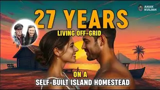 WOW!! COUPLE BUILT A FLOATING HOME WITH THEIR OWN HANDS