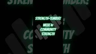 When you feel lonely... build a strong community  #strengthtember #community #communitybuilding