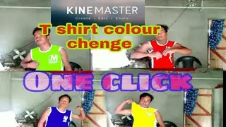 How to make t shirt colour change in kinemaster bengala Tururial....