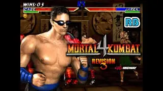 1997 [60fps] Mortal Kombat 4 Johnny Cage Master2-1 ALL