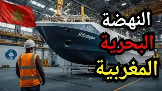 من قلب الدارالبيضاء .. المغرب بيبني أكبر ورشة بحرية في صناعة وصيانة السفن.. تنافس أوروبا..  #المغرب