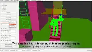 Online interactive user guidance for high dimensional, constrained motion planning