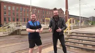 MAN VS TRAM - THE RACE