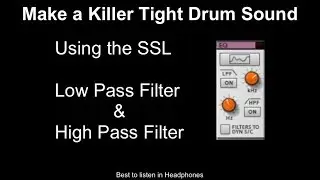 Separate Drum Sounds with HPF,LPF and BPF - Equalization - Reason - LearnReason.com