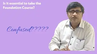 Is Foundation Course is necessary for NEET & JEE?