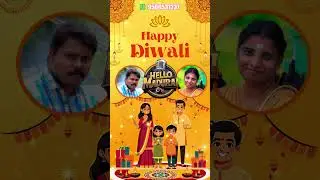 Wish You Happy Diwali 💥 அனைவருக்கும் இனிய தீபாவளி நல் வாழ்த்துக்கள் Hello Madurai Ramesh & Kamali 😍