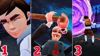 Horror Brawl All 3 Endings | Horror Brawl All Good + Bad Endings