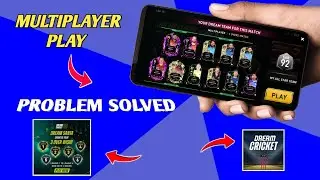 Dream Cricket 25 multiplayer match problem solved💪😄👌 | New Update DC25 