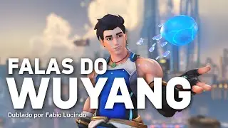 Wuyang: Todas as Falas Dubladas do Overwatch 2 (Até a 18ª Temporada)