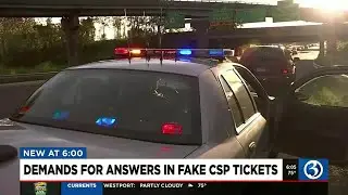 Demands for answers in fake state police ticket scandal