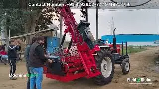 2700 mm Post Crash Barrier Installation Machine W Metal Beam Crash Barrier Installation Manufacturer