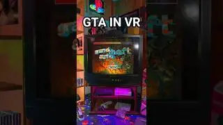 Grand Theft Auto in VR #gta #playstation #retrogaming #emuvr