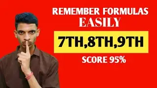 Toppers Secret to Remember Maths Formulas🔥| Jm Learning 