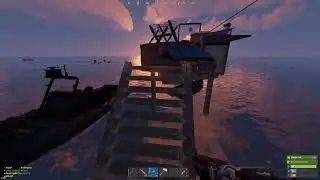 Rust Diary - A Narrative Summary of Friends Turning to Allies & My Ocean faced Rock Base