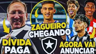 🚨 TRANSFERBAN CAIU! BOTAFOGO PAGA 120 MILHÕES E ANUNCIA REFORÇOS! noticias do botafogo
