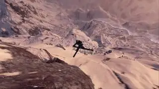 STEEP FREESTYLE SKI Triple Backflip! Fuuuun Wingsuit