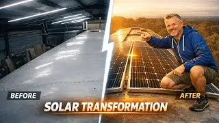 Solar Panel Installation on a Bus Conversion: Harnessing the Sun's Power