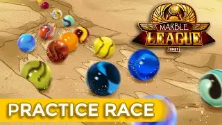 Marble League 2021 Practice Race + NEW TEAM REVEAL!