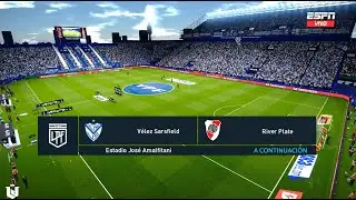 Velez Sarsfield vs River Plate ● Torneo Clausura 2025 ●  PES 2021