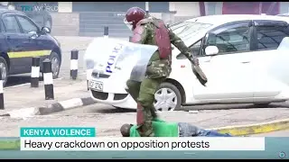 Heavy crackdown on opposition protests in Kenya, Ediz Tiyansan reports
