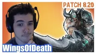 TRYNDAMERE vs MALPHITE | WingsOfDeath | TRYNDAMERE Top | FULL Gameplay | Patch 8.20